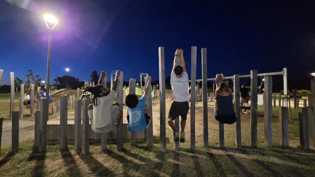 Séance du groupe adultes – Parkour 973